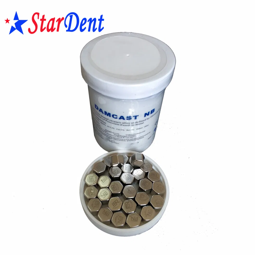 Dental Lab Denture Material Damcast Nb Metal Dental Alloy