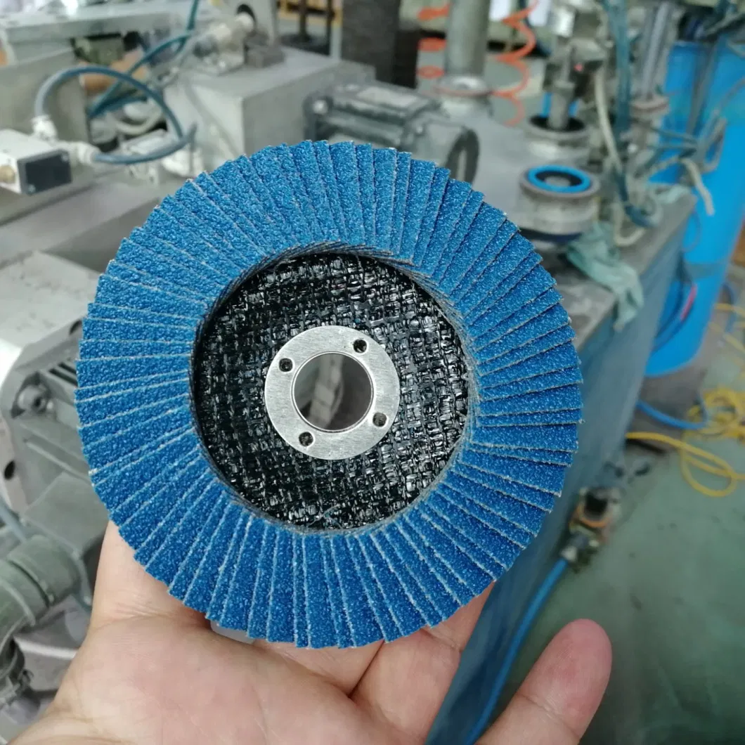 Zirconia Coated Flap Wheel Grinding for Aluminum /Metal/Stainless Steel Surface Polishing