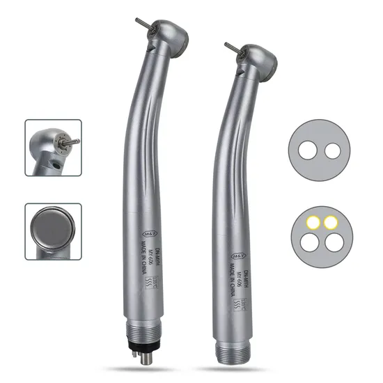 Equipo dental de Handpiece de las turbinas del botón del espray de agua de la velocidad 3